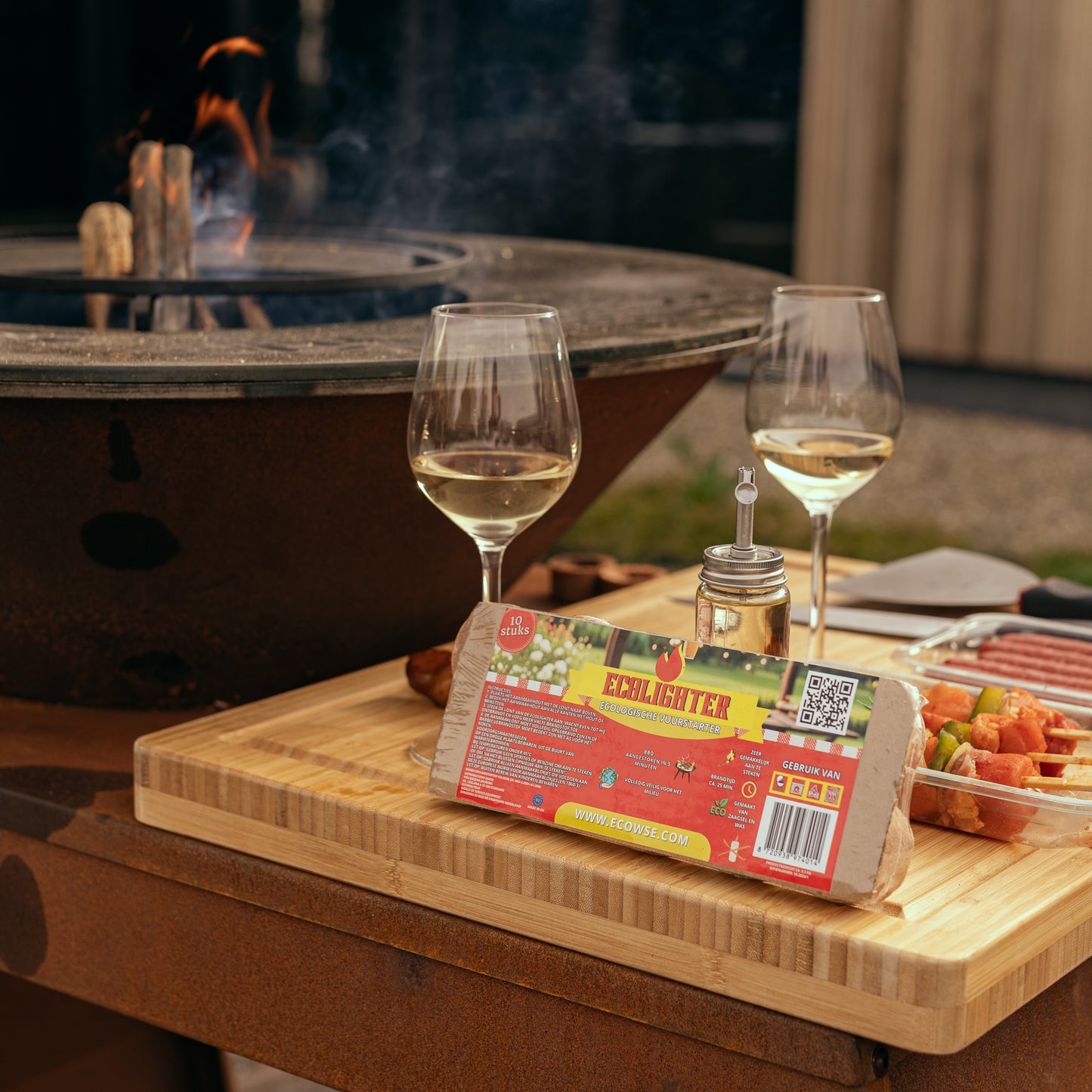 Ecolighter Classic - Eco aanmaakblok - pak van 10 stuks