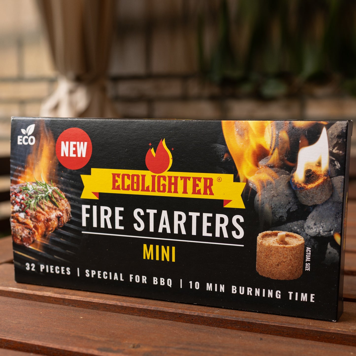 Eco-Lighter Mini – 96 pieces | Especially for Green Egg & Kamado Joe