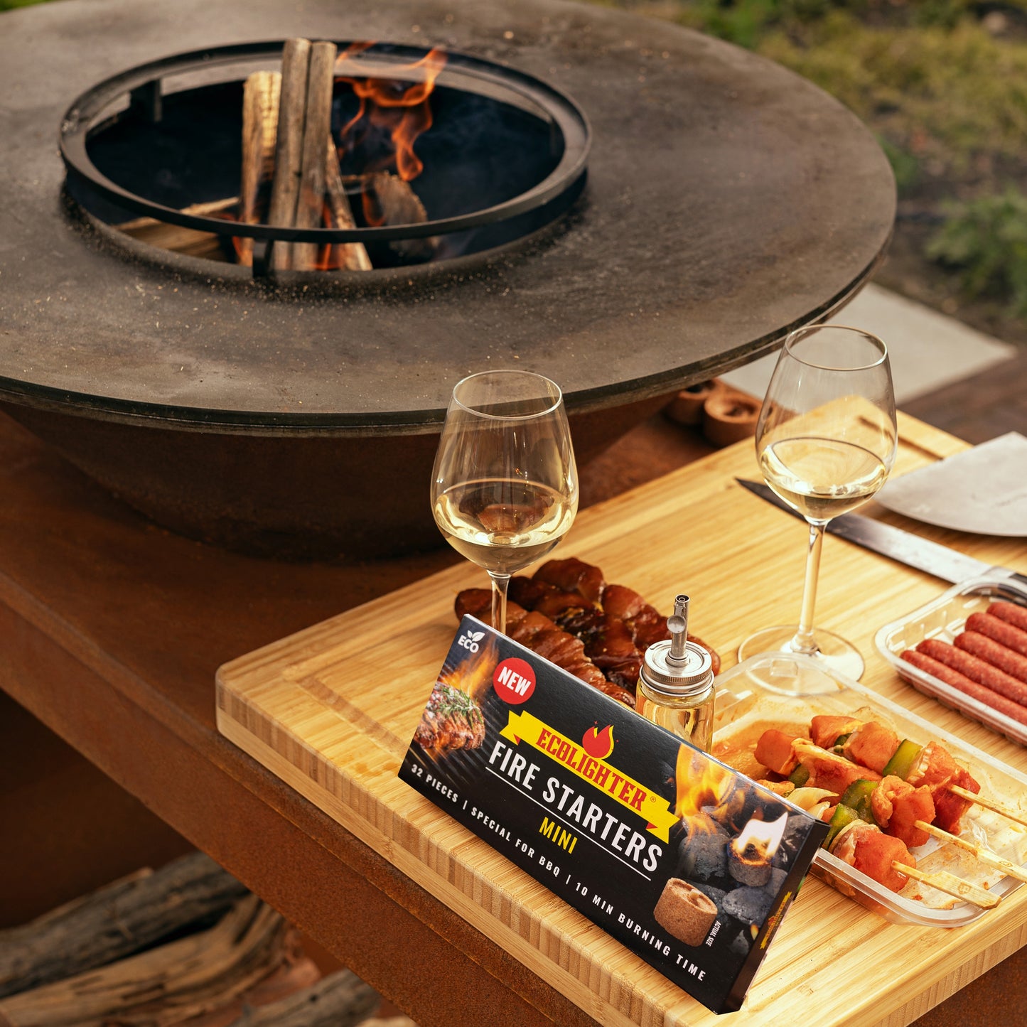 Eco-Lighter Mini – 96 pieces | Especially for Green Egg & Kamado Joe