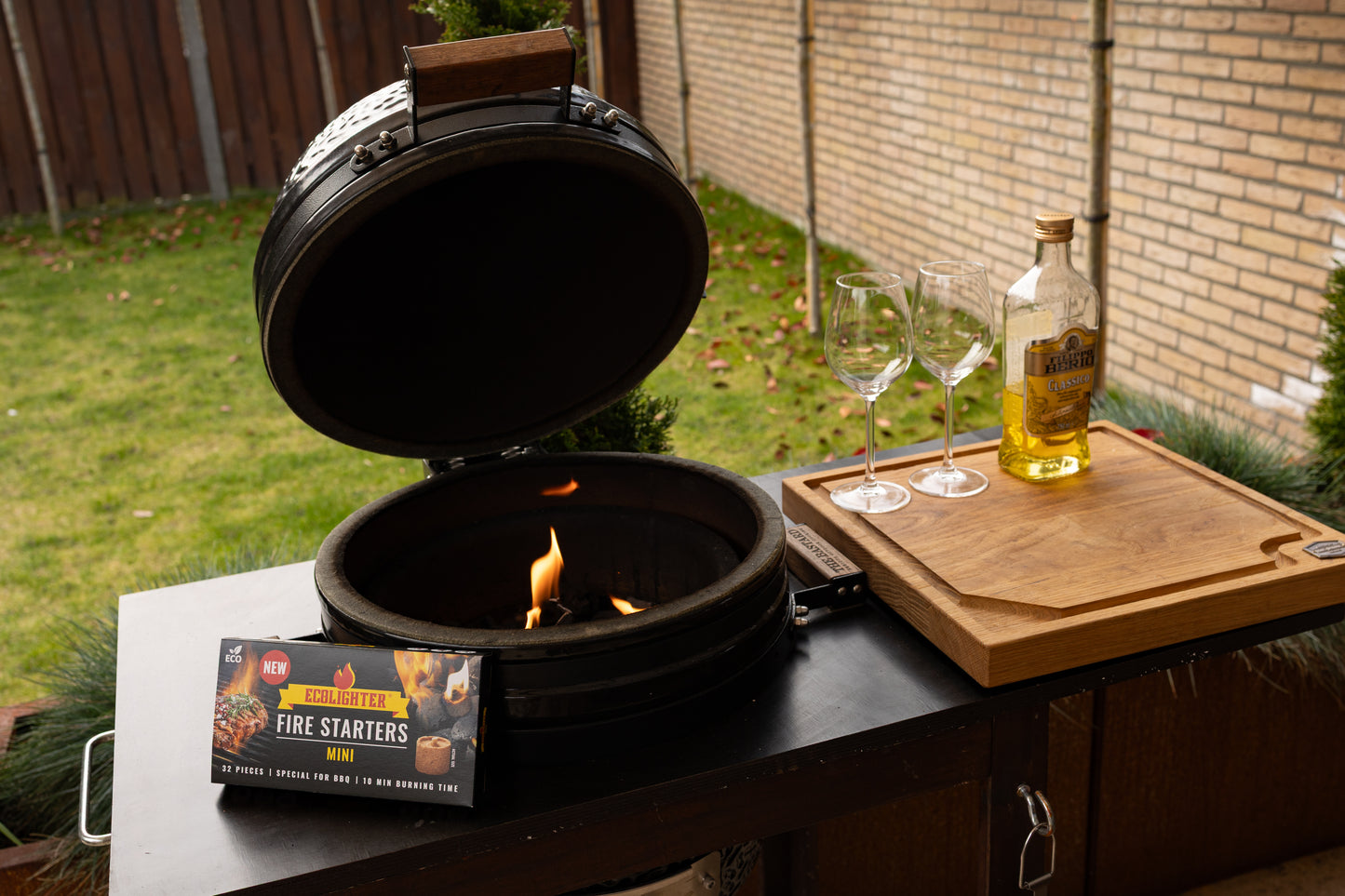 Eco-Lighter Mini – 96 pieces | Especially for Green Egg & Kamado Joe