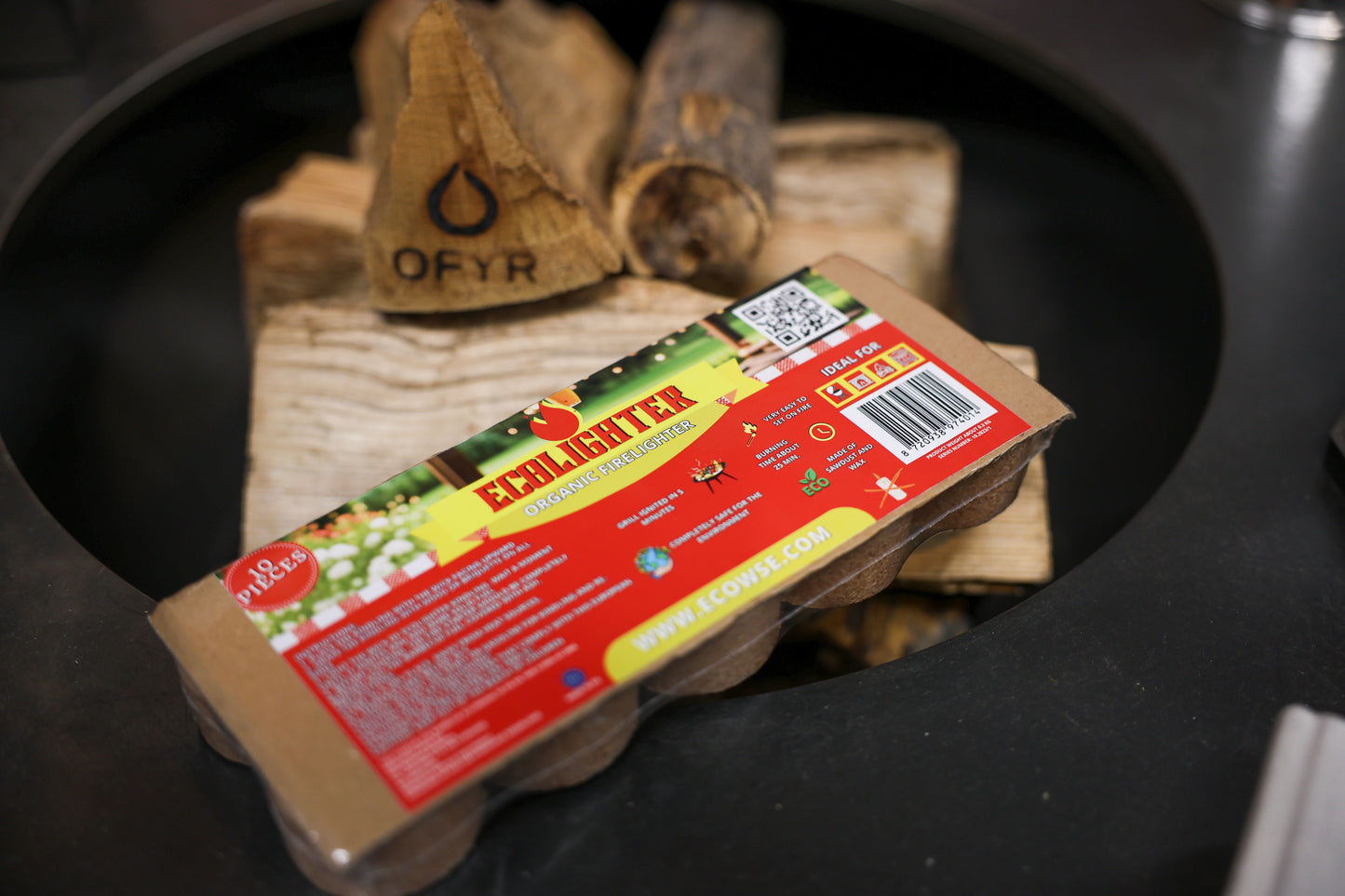 Ecolighter - Eco aanmaakblok - Pak van 120 stuks